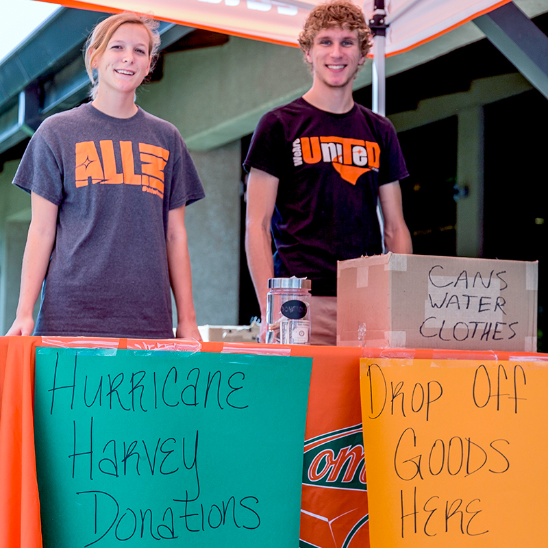 Comets Join Hurricane Harvey Relief Efforts