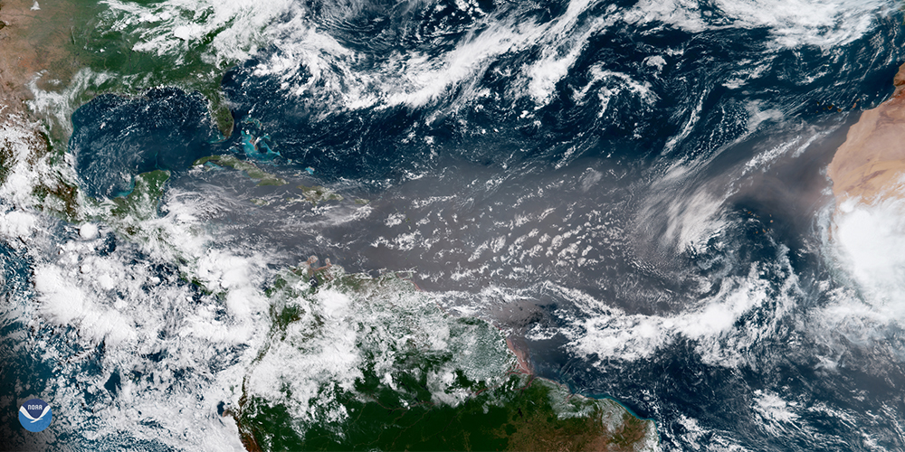 Researcher Looks Into Health Effects of Saharan Dust Cloud