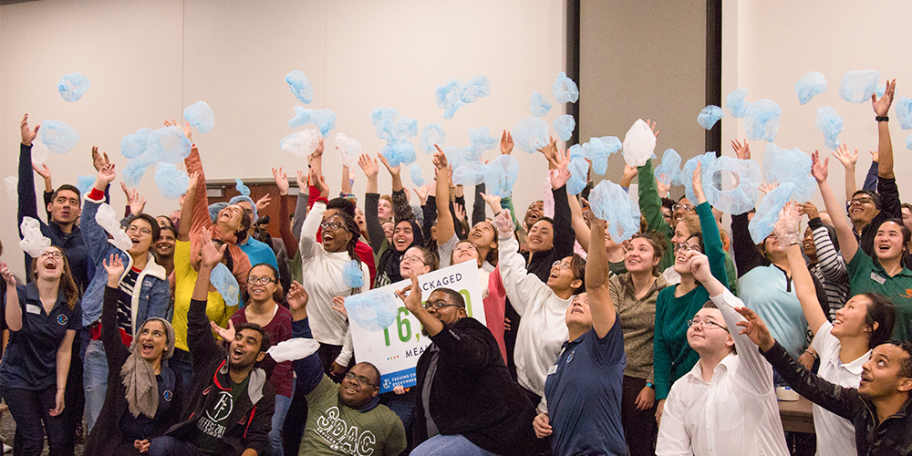 Students Pack 16k Meals in Honor of MLK’s Legacy